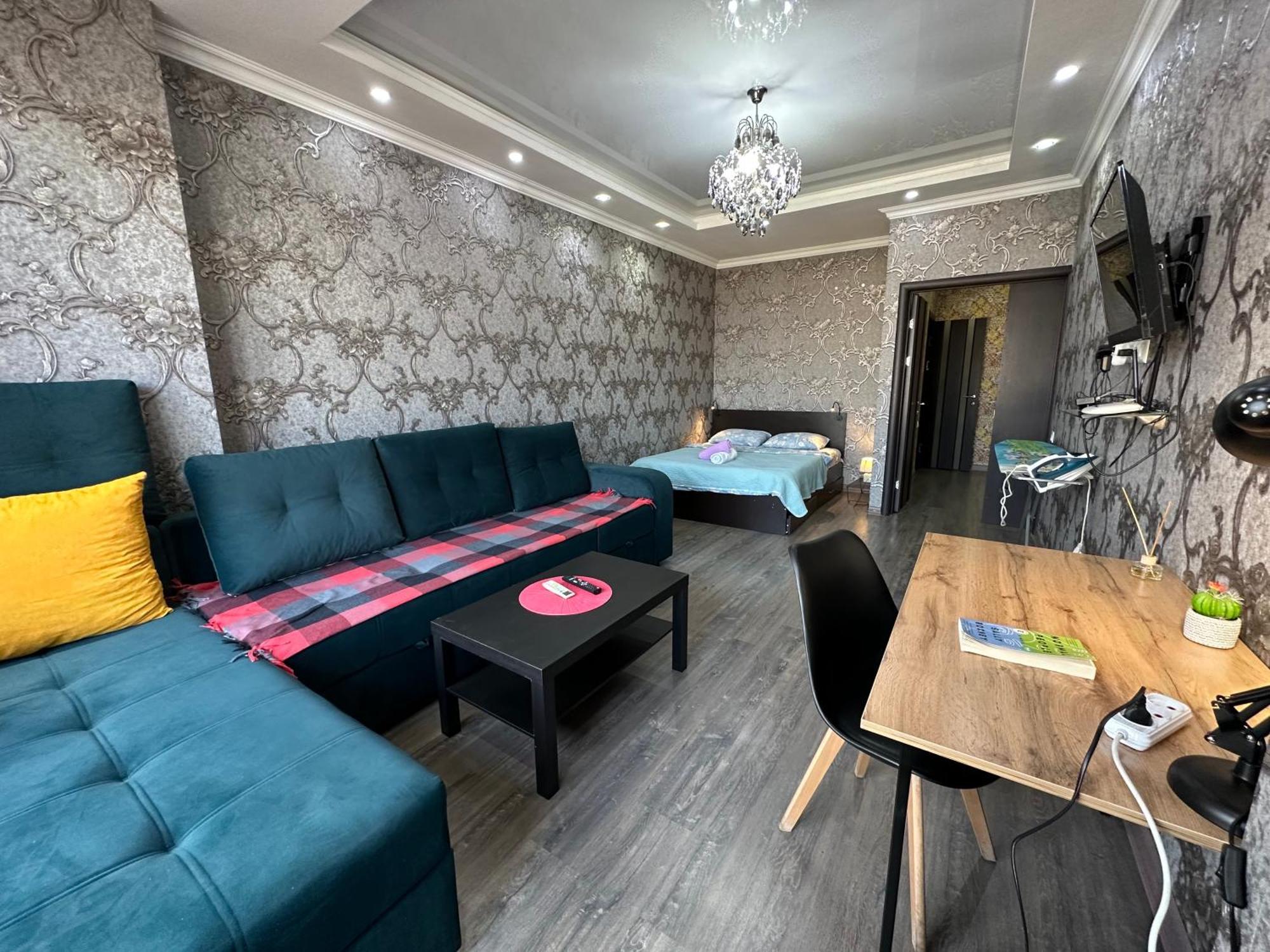 Apartment With City View On Sydykova St. 123 Bishkek Exterior foto